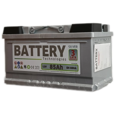 Akumulator Battery Technologies 85Ah 850A Silver